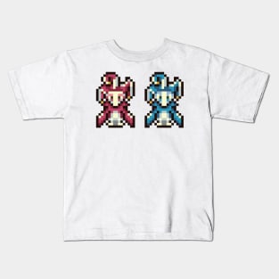 Jesters Of The Moon: Zorn And Thorn Pixel Art Kids T-Shirt